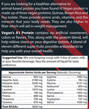 Vegan's A1 Protein (Vanilla)
